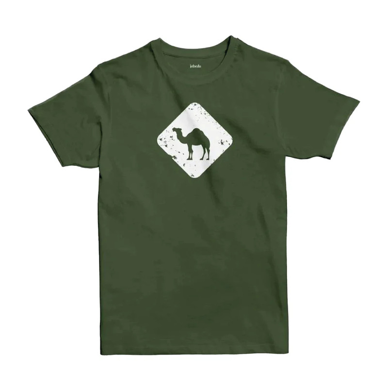 Jobedu Logo T-Shirt - تي-شيرت - Size:Large - Color:Green